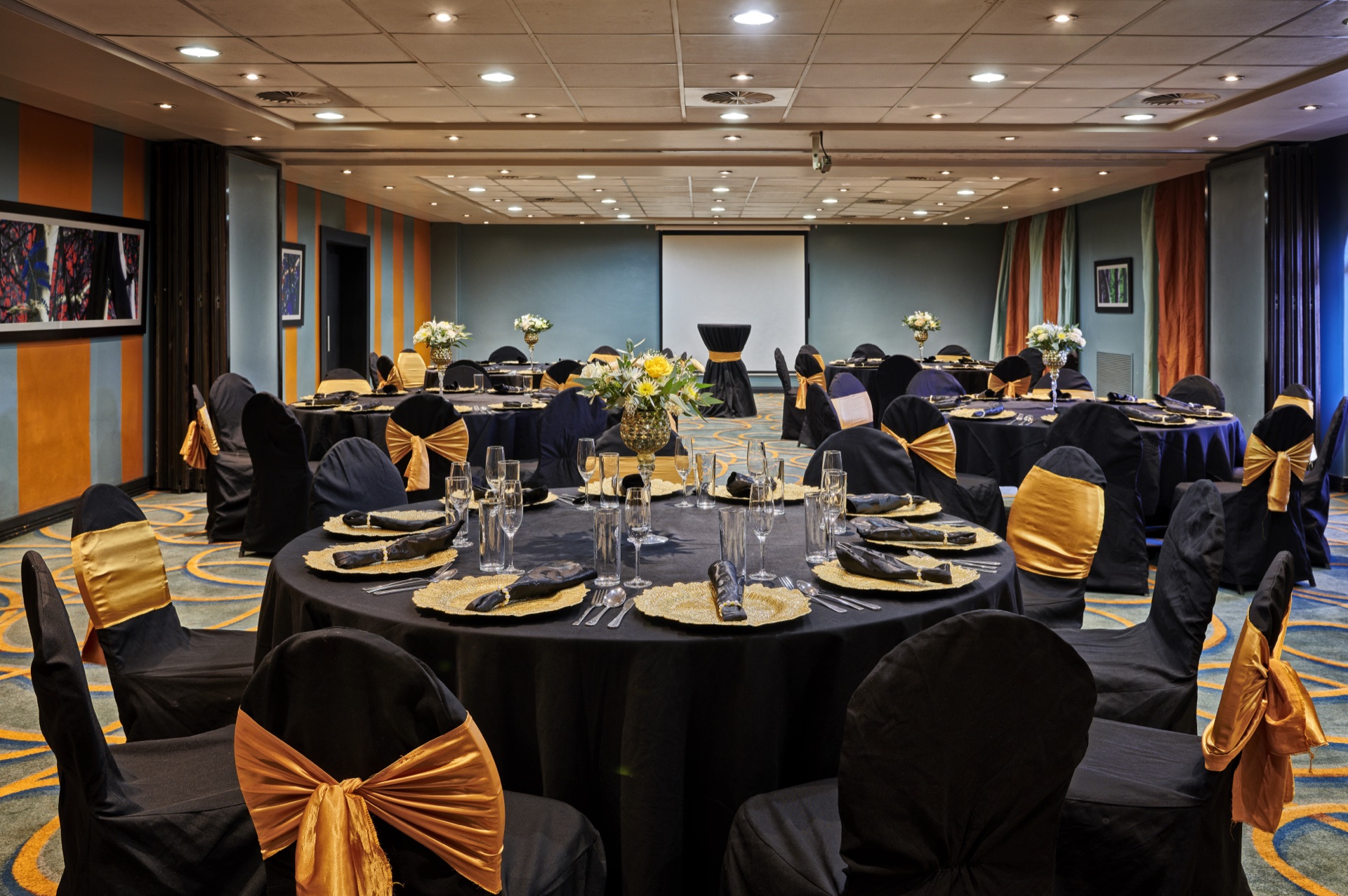 Conference venue set up at Khoroni